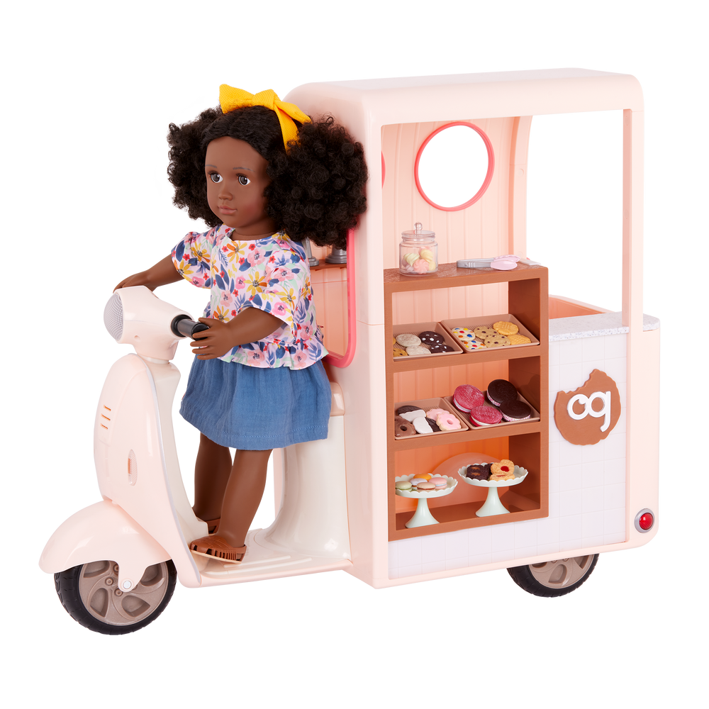 Our Generation Chip Chip Hooray Cookie Scooter for 18-inch Dolls