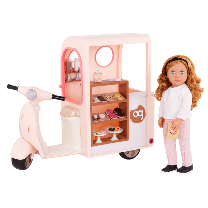 Our Generation Chip Chip Hooray Cookie Scooter for 18-inch Dolls