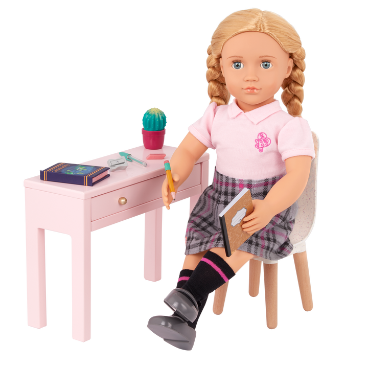 Our Generation Working Wonder Desk Furniture for 18-inch Dolls