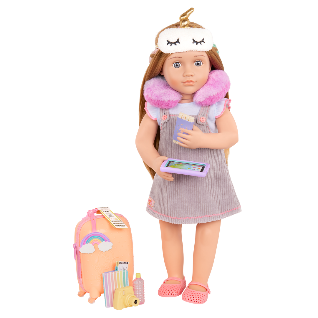 Our Generation Over the Rainbow Luggage Set for 18-inch Dolls