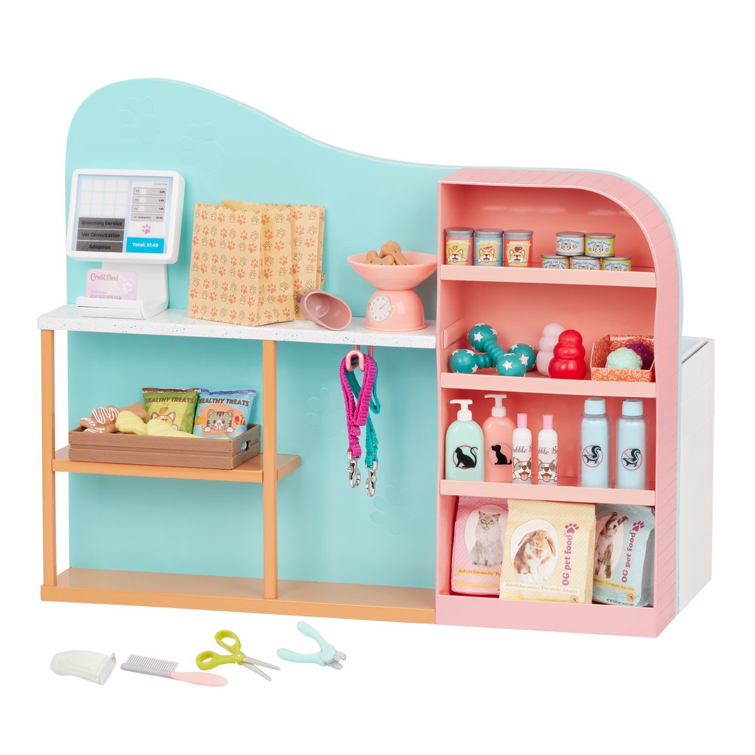 Our Generation Happy Tails Care Center Playset for 18-inch Dolls