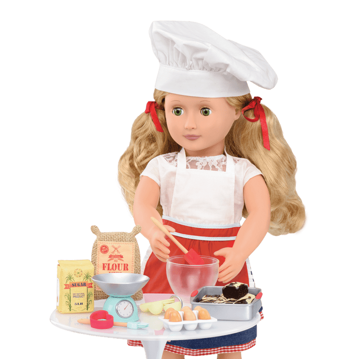 Master Baker Set - Baking Accessories for 46cm Dolls - Doll Accessories - Our Generation