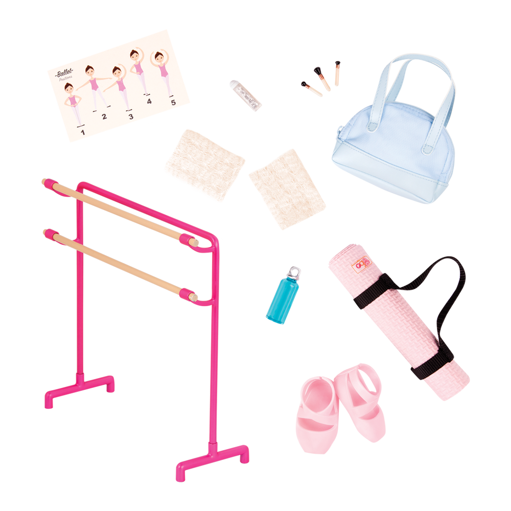 Dancing Feet - Ballet Accessory Set - Doll Accessories - Our Generation