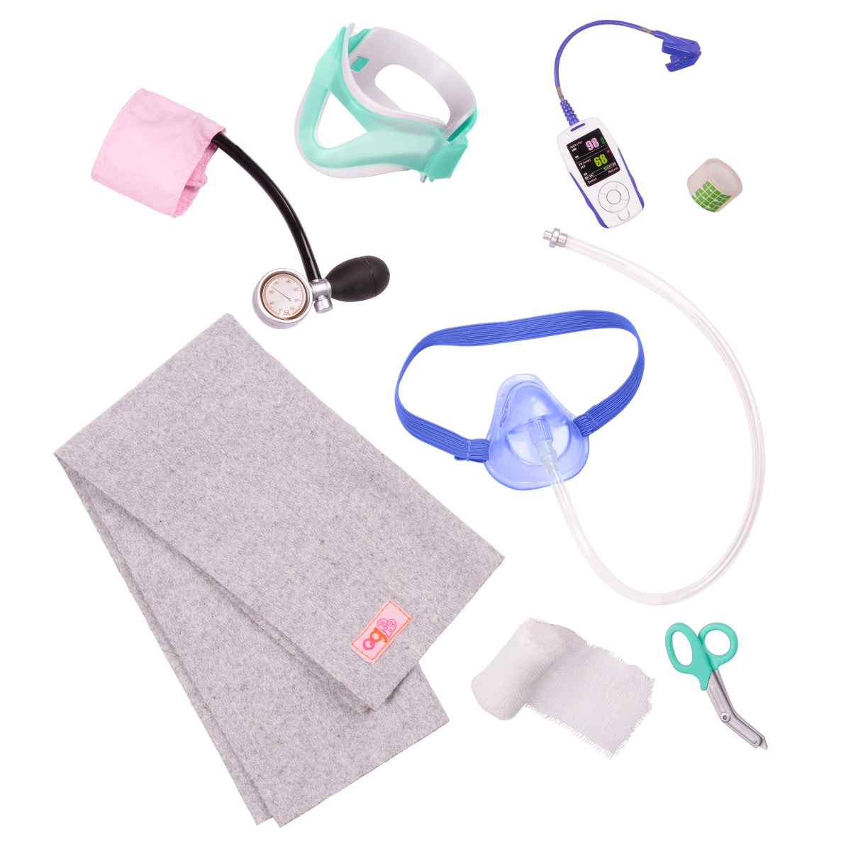 OG Medi Care 46 cm Doll Medical Set Our Generation Our Gen UK Trade