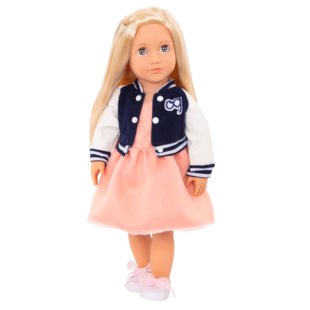 Terry Retro 18-inch Doll with Varsity Jacket